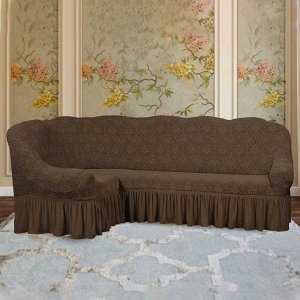 Чехол для углового дивана Rayne цвет: светло-коричневый (300 см)
