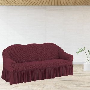 Чехол на диван Kayla цвет: бордовый (185 см)