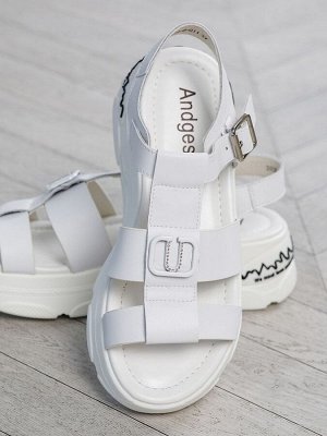 Босоножки Andges 31W26-8-011 nappa/bianco