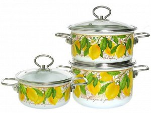 Набор кастрюль "Limon"