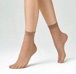 Фантазийные эластичные носочки с рисунком «горошек»