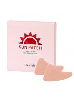 Охлаждающие солнцезащитные патчи Heimish Watermelon Outdoor Soothing Sun Patch, 1 пара