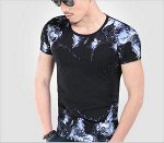 Мужская стильная футболка с коротким рукавом