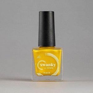 Лак для стемпинга SWANKY STAMPING Metallic №005 жёлтое золото 10мл