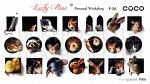 Слайдер Lucky Rose transparent film series F-56