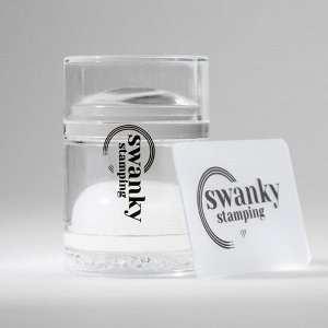 Штамп для стемпинга SWANKY STAMPING прозрачный двойной (диаметр 4.0cm)