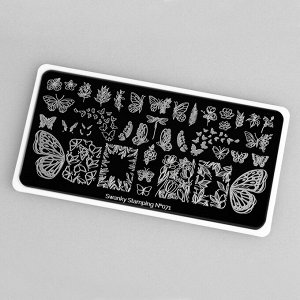 Пластина для стемпинга SWANKY STAMPING №071