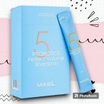 Masil. Шампунь с пробиотиками для придания объёма волосам 5 PROBIOTICS PERFECT VOLUME SHAMPO 8 мл*20