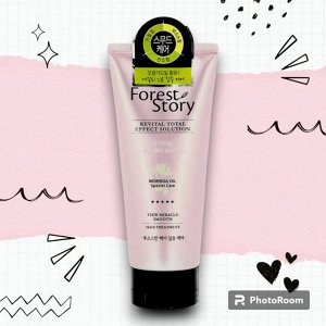 [Forest Story] Маска для гладкости волос с маслом моринги,View Miracle Smooth Hair Treatment 200 мл.