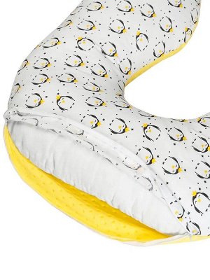 Подушка для беременных АНАТОМИЧЕСКАЯ AmaroBaby 340х72 (Пингвины)