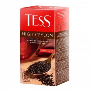 Чай Тесс High Ceylon black tea 2.25г 25пак