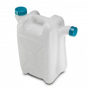 Канистра пластиковая 15 л для питьевой воды со сливом