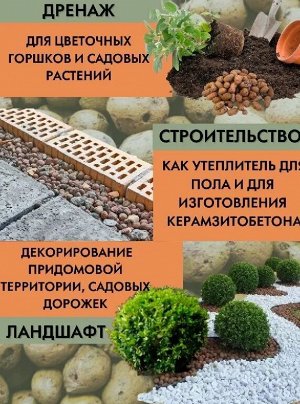 Дренаж 40лит Мелкий фракция 5-10