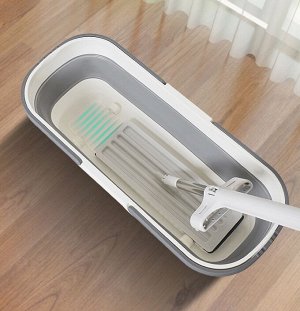 Складное ведро для уборки на колесах / 57 x 25,5 x 18,5 см