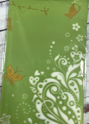 Пленка для цветов упаковочная 55*55см двухстор '' Бабочки'' упаковка 20 листов