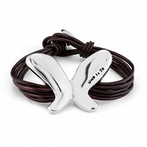 Браслет PUL2377 "Butterfly effect" M Серебр.