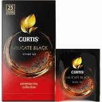 Чай Curtis Delicate Black 25пак  черн