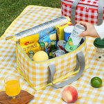 Термосумка для пикника, сумка для еды и напитков,14 л, 20х20х35