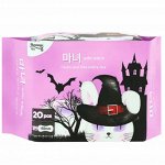 Прокладки, гигиенические ежедневные 15,5 см/U-liner 20шт., Hummings, Корея