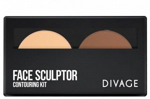 DIVAGE   FACE SCULPTOR  Палетка для скульптурирования лица