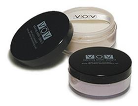 VOV   CANDY SHINE POWDER  Пудра рассыпчатая с эффектом мерцания №043 розовая ваниль