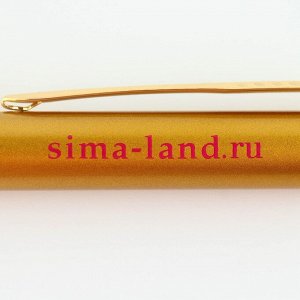 Ручка «С Днём Учителя», металл, синяя паста, 1.0 мм