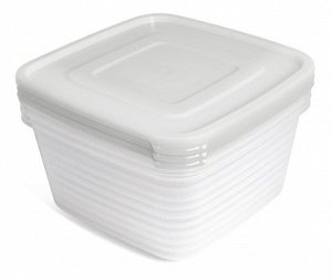 Набор контейнеров для продуктов, 3шт, 1,4л, СВЧ УНИКО 1/18