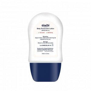 Aiwibi Baby Sunscreen лосьон для тела детский увлажняющий солнцезащитный SPF-30 алое вера туба 50гр.