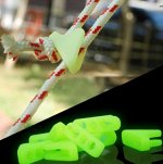 Многофункциональный светящийся держатель для веревки цвет: ЗЕЛЕНЫЙ