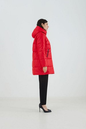 Пальто Рост: 170 Состав: 100% полиэстер Комплектация пальто Цвет красный темно-синий
