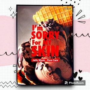 I'm Sorry for My Skin. Тканевая маска для сужения пор,  Jelly Mask - Pore Care, 33 мл.