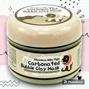 Elizavecca Маска для лица очищающая КИСЛОРОДНАЯ с глиной Сarbonate Bubble Clay Mask, 100 мл