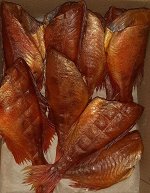 Окунь красный горячего копчения