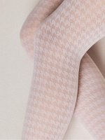 Колготки детские для девочки «гусиная лапка» 40 ден Chanel