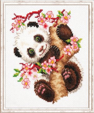Набор для вышивания "Чудесная Игла" 019-26 "Панда" 15 х 18 см