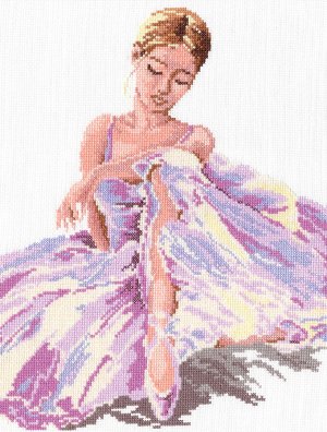 Набор для вышивания "Чудесная Игла" 065-01 "Балерина" 24 х 30 см