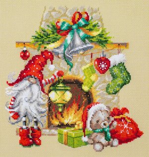 Набор для вышивания "Чудесная Игла" 100-251 "В ожидании Рождества" 22 х 22 см