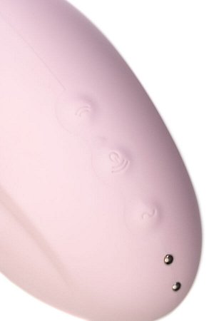 Вакуум-волновой стимулятор клитора с вибрацией Satisfyer Vulva Lover 3, силикон, розовый, 11 см