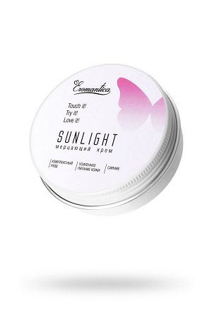 Мерцающий крем с феромоном Eromantica «Sunlight» с ароматом манго и орхидеи, 60 мл