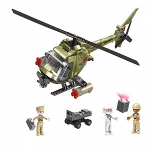 "Поделкин" PLJ-04 Конструктор пластиковый Вертолет 364 элемент.
