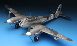 "MENG" LS-003 "самолёт" Messerschmitt Me410A-1 Hight Speed Bomber 1/48