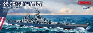 "MENG" PS-004 "линейный корабль" U.S. NAVY BATTLESHIP U.S.S. MISSOURI (BB-63) 1/700