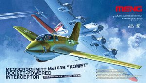 "MENG" QS-001 "самолёт" Messerschmitt Me163B Komet Rocket-Powered Interceptor 1/32