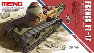 "MENG" TS-008 "танк" FT-17 Light tank(Cast turret) 1/35