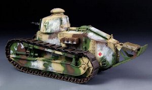 "MENG" TS-008 "танк" FT-17 Light tank(Cast turret) 1/35