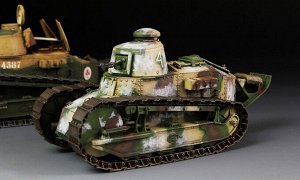 "MENG" TS-008 "танк" FT-17 Light tank(Cast turret) 1/35