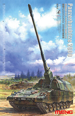 "MENG" TS-012 "самоходная гаубица" Panzerhaubitze 2000 SELF-PROPELLED HOWITZER 1/35