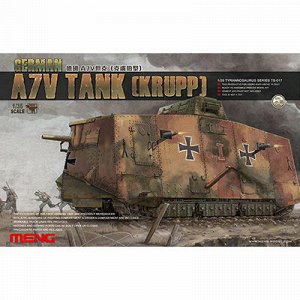 "MENG" TS-017 "танк" A7V TANK(KRUPP) 1/35