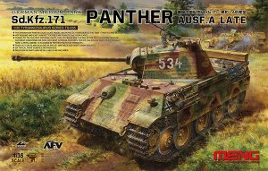 "MENG" TS-035 "танк" Sd.Kfz.171 PANTHER Ausf.A LATE 1/35