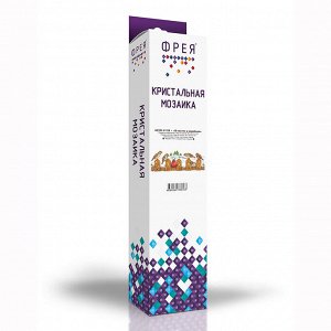 Кристальная (алмазная) мозаика "ФРЕЯ" №01 СК/Распродажа ALVR-09 079 "Олень" 24.5 х 24.5 см